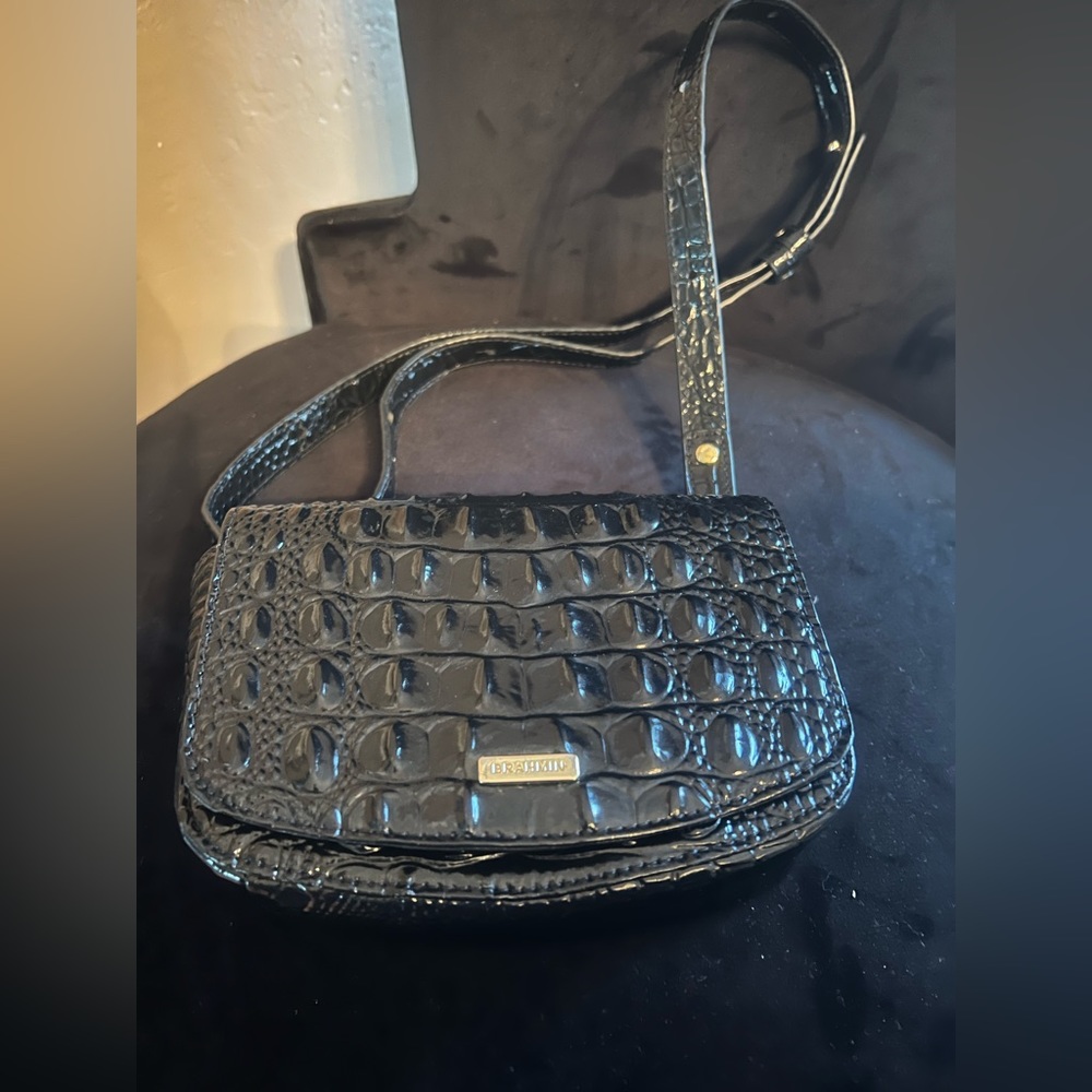 Brahmin black crossbody